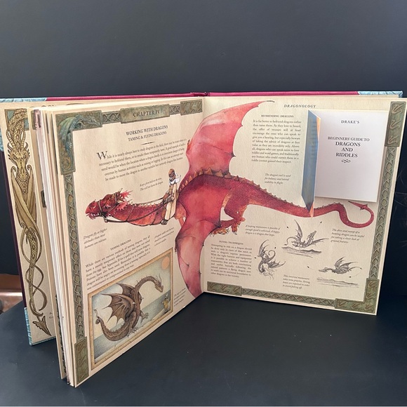 Dragonology The Complete Book of Dragons, Dragon Calling Spell Pop Up Style Book - Picture 11 of 13